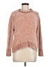 Philosophy Republic Clothing 100% Polyester Tweed Pink Pullover Sweater Size S - photo 1