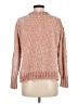 Philosophy Republic Clothing 100% Polyester Tweed Pink Pullover Sweater Size S - photo 2