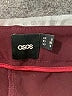 ASOS Color Block Burgundy Dress Pants Size 4 - photo 7