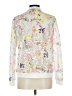 Lulu 100% Polyester White Cardigan Size L - photo 2