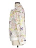 Lulu 100% Polyester White Cardigan Size L - photo 5
