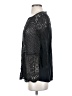 Lucky Brand 100% Nylon Black Kimono Size S - photo 5