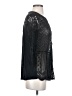 Lucky Brand 100% Nylon Black Kimono Size S - photo 4