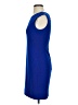 Milly Solid Blue Cocktail Dress Size 0 - photo 5