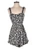 Trixxi 100% Rayon Hearts Black Romper Size M - photo 1
