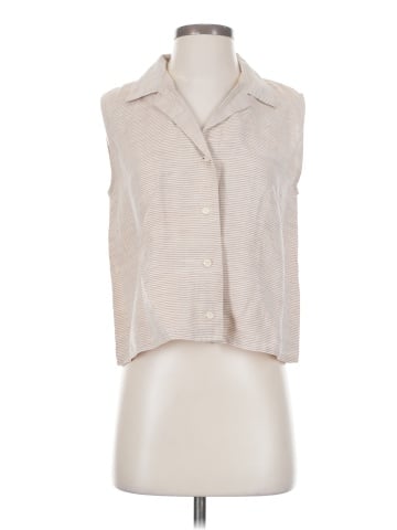 Samuji Sleeveless Button-Down Shirt (view 1)