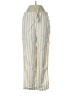 Mango Stripes Ivory Casual Pants Size XS - photo 1