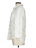 Stem & Vine Metallic Ivory 3/4 Sleeve Blouse Size L - photo 5