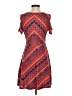 Joe Boxer Chevron-herringbone Red Casual Dress Size S - photo 2