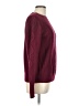 St. John's Bay 100% Acrylic Burgundy Pullover Sweater Size L - photo 4