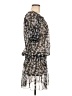 BCX 100% Polyester Paisley Black Casual Dress Size M - photo 4