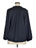 4our Dreamers Blue Black 3/4 Sleeve Blouse Size XL - photo 2