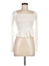 PacSun Ivory Long Sleeve Top Size XS - photo 1