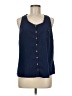 Forever 21 Plus Blue Sleeveless Blouse Size M (estimated) - photo 1