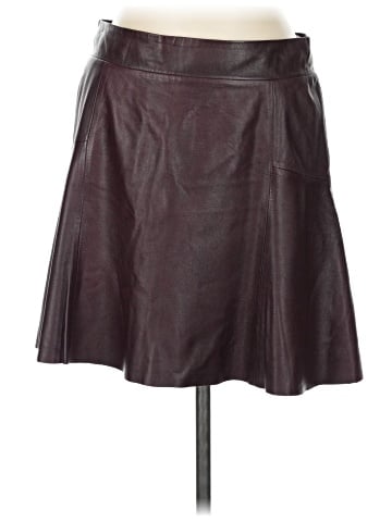 Banana Republic Faux Leather Skirt (view 1)