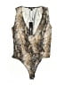 Fashion Nova Silver Bodysuit Size S - photo 1