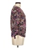 Gap Paisley Purple 3/4 Sleeve Blouse Size S - photo 4