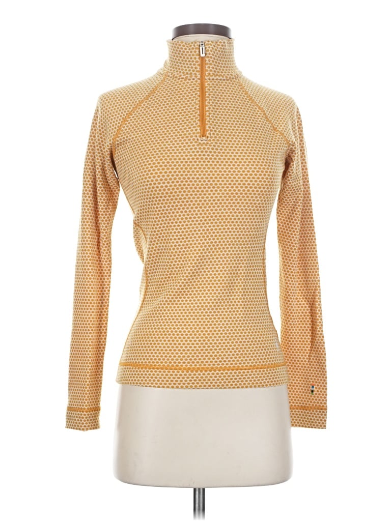 Pre-owned Smartwool Wool Pullover Sweater In Orange