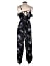 American Eagle Outfitters 100% Viscose Floral Black Jumpsuit Size XS - photo 2