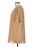 Reba 100% Polyester Tan Short Sleeve Blouse Size M (estimated) - photo 5