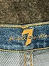 7 For All Mankind Stripes Blue Jeans Size 34 waist - photo 4