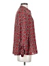 Hazel 100% Polyester Print Red Long Sleeve Blouse Size S - photo 4