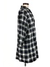 Frank & Eileen 100% Cotton Plaid Black 3/4 Sleeve Button-Down Shirt Size XXS - photo 4