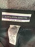 Amanda Smith 100% Leather Solid Black Formal Skirt Size 12 - photo 4