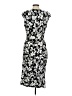 Chaps Print Black Cocktail Dress Size M - photo 2