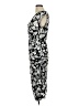 Chaps Print Black Cocktail Dress Size M - photo 5
