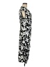Chaps Print Black Cocktail Dress Size M - photo 4