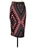 Sequin Hearts Graphic Red Formal Skirt Size M - photo 1