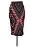 Sequin Hearts Graphic Red Formal Skirt Size M - photo 2