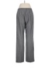 Kasper 100% Polyester Chevron-herringbone Gray Dress Pants Size 8 - photo 2