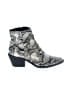 CATHERINE Catherine Malandrino Gray Ivory Ankle Boots Size 8 - photo 1