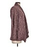 AB Studio Burgundy Cardigan Size L - photo 4