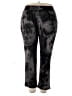 LOGO Lounge Tie-dye Black Casual Pants Size XL - photo 1