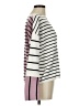 Fame and Fortune Stripes White Pullover Sweater Size M - photo 4