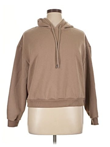 Pink Rose Pullover Hoodie (view 1)