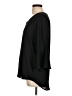 Chaus 100% Polyester Black 3/4 Sleeve Blouse Size L - photo 5