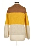 Vero Moda Color Block Yellow Turtleneck Sweater Size M - photo 2