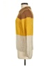Vero Moda Color Block Yellow Turtleneck Sweater Size M - photo 5