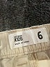 Cotton on Kids Solid Ivory Green Cargo Pants Size 6 - photo 3