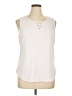 ROYALTY Ivory Sleeveless T-Shirt Size XL - photo 1