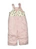 ZeroXposur 100% Polyester Pink Snow Pants With Bib 12-18 MO / 18 MO - photo 1