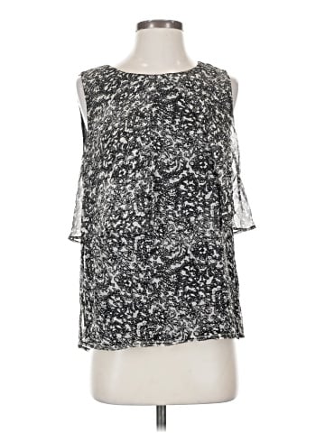 Barneys New York Sleeveless Silk Top (view 1)