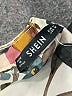 Shein 100% Polyester Floral Ivory Short Sleeve Blouse Size M - photo 7