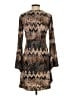 Ariella Chevron-herringbone Brown Casual Dress Size S - photo 2