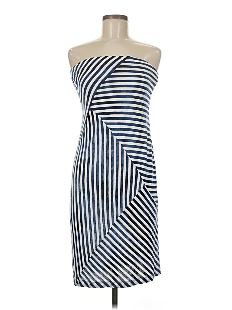 Pre-owned Bcbgmaxazria Cocktail Dress In Blue