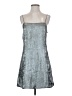 Wild Fable 100% Polyester Metallic Silver Cocktail Dress Size S - photo 1